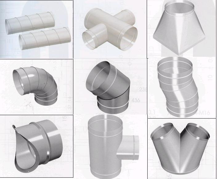 螺旋風管連接件